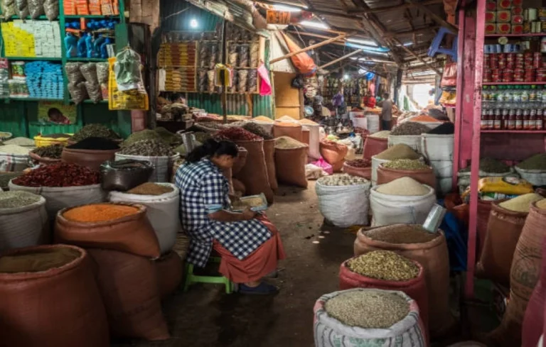 ethiopian market scene